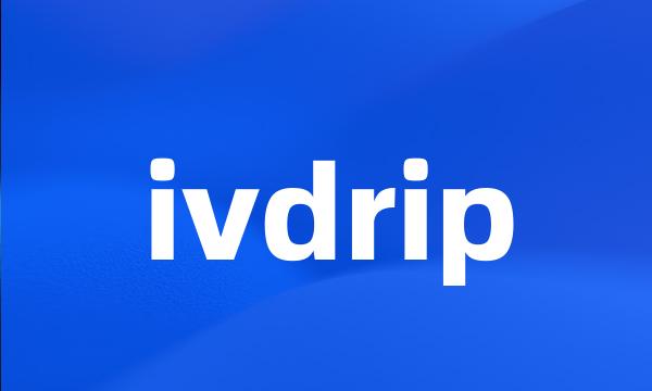 ivdrip