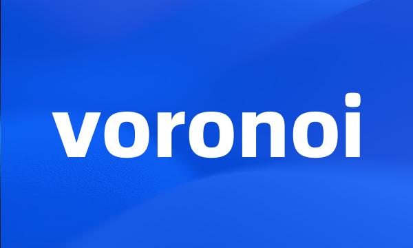 voronoi