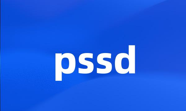 pssd