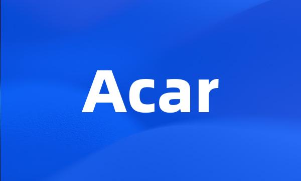 Acar