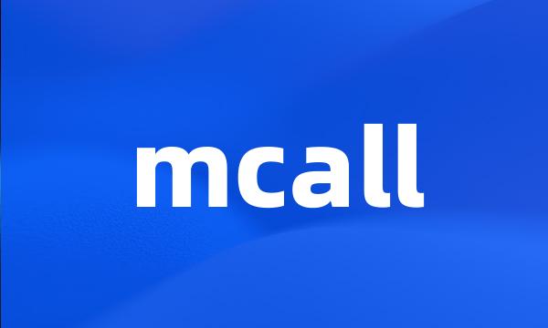 mcall