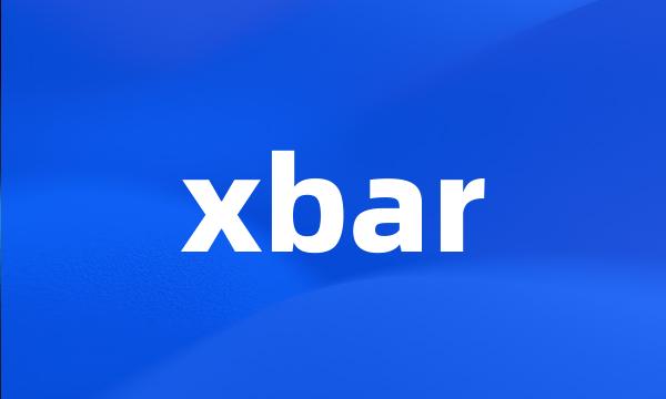 xbar