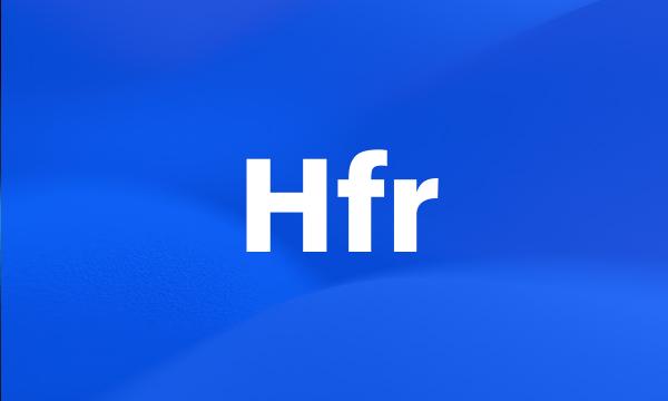 Hfr