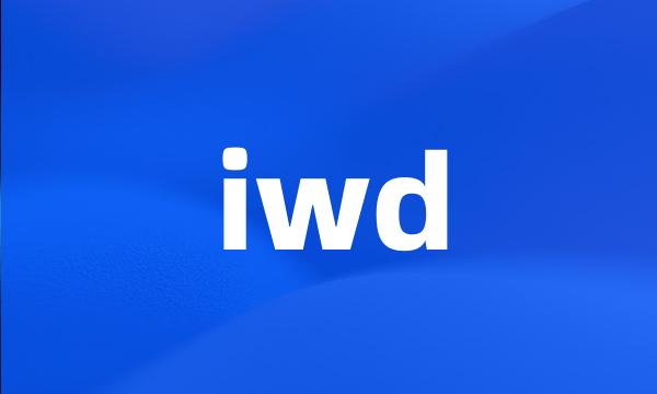 iwd