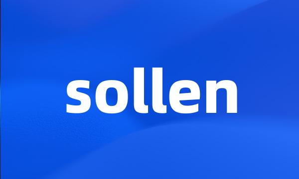 sollen