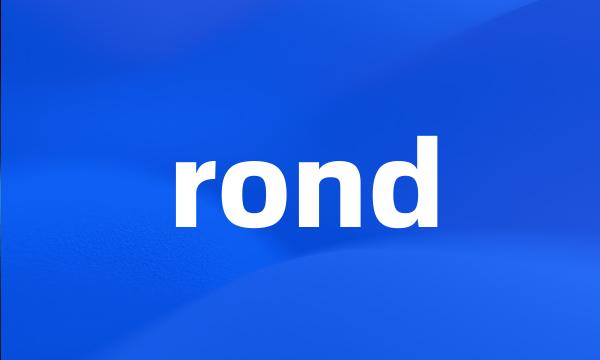 rond