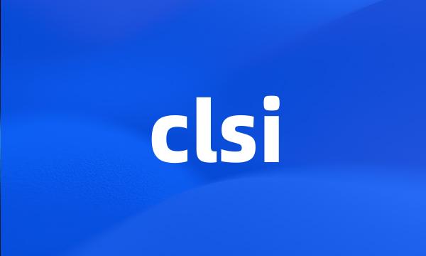 clsi