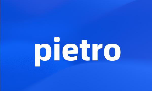 pietro