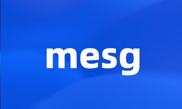 mesg