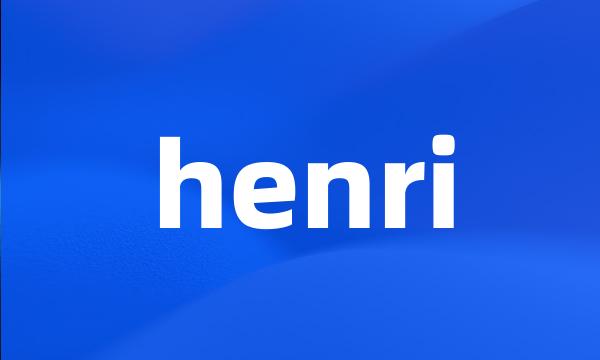 henri