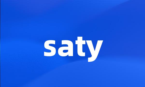 saty