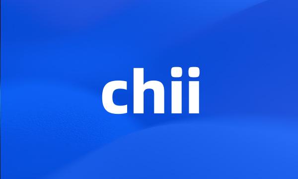 chii