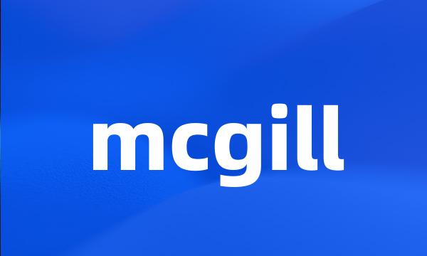 mcgill