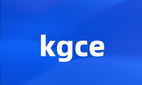 kgce