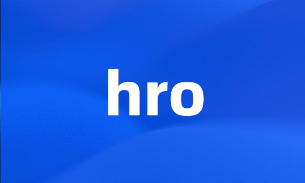 hro