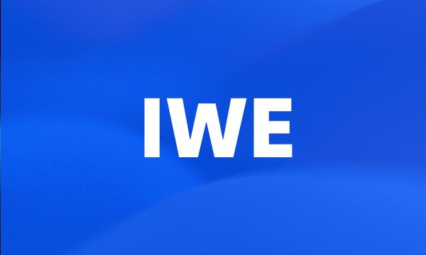 IWE