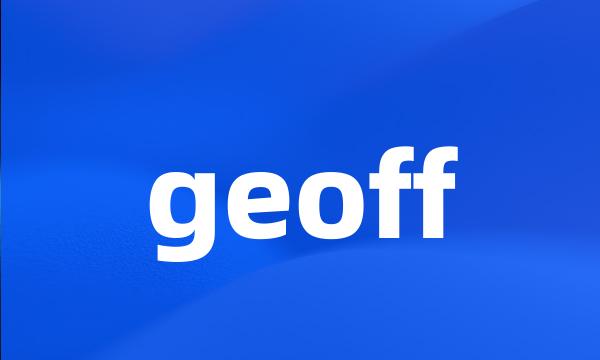 geoff