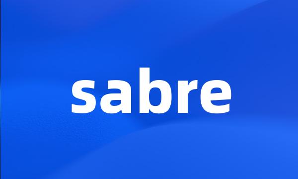 sabre