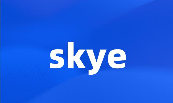 skye