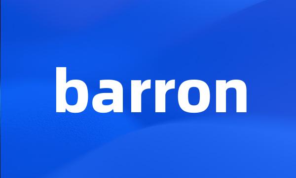 barron