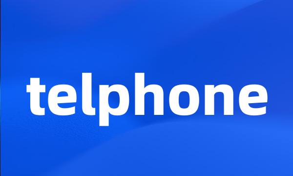 telphone