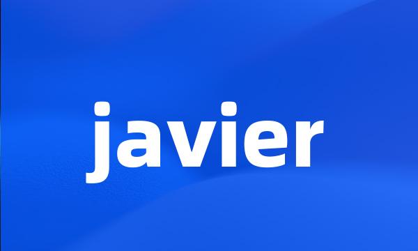 javier