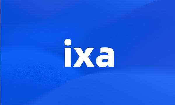 ixa