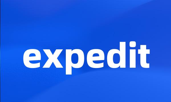 expedit