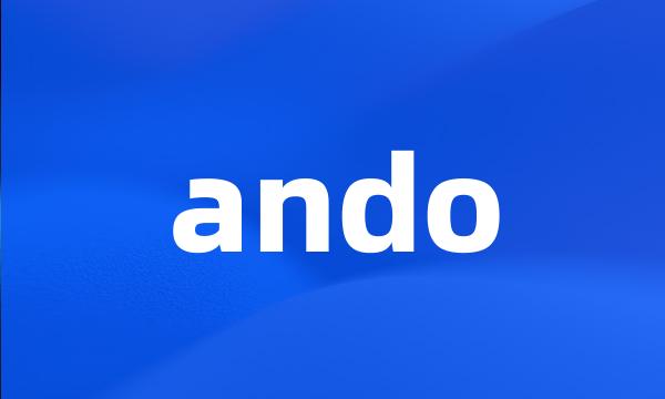 ando