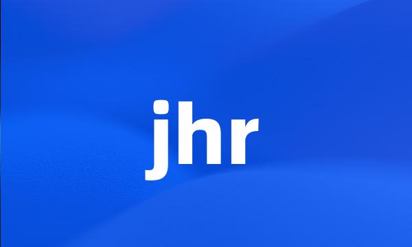 jhr