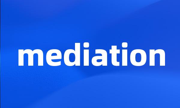 mediation