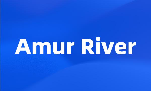 Amur River