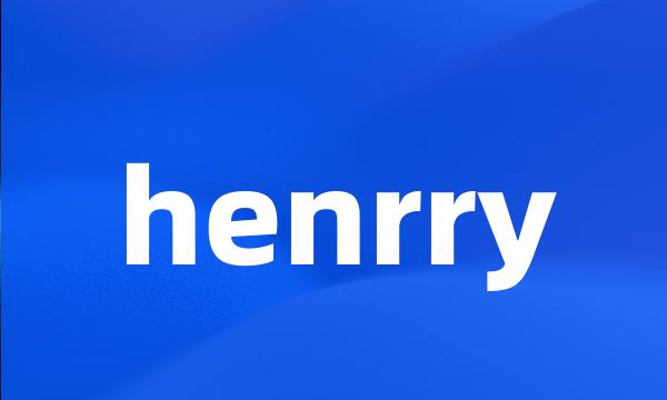 henrry