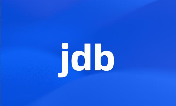 jdb