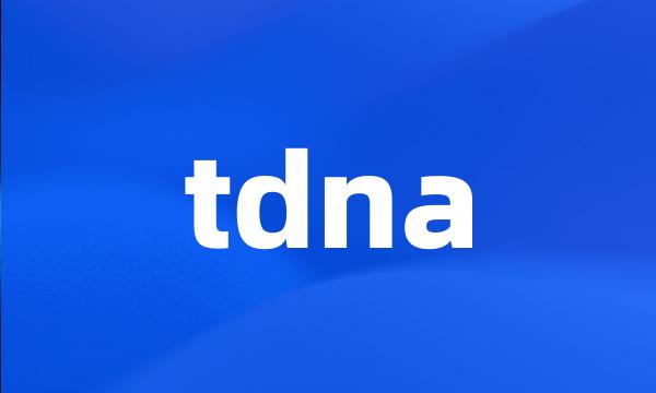 tdna