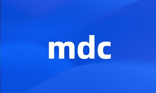 mdc