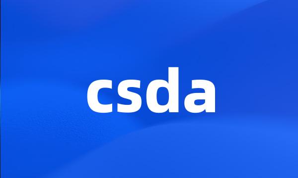 csda