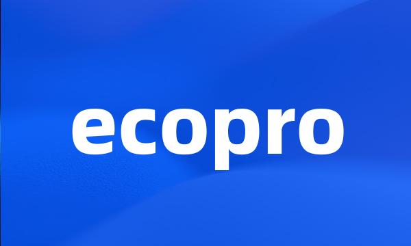 ecopro