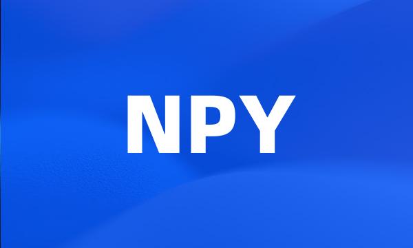 NPY