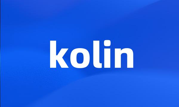 kolin