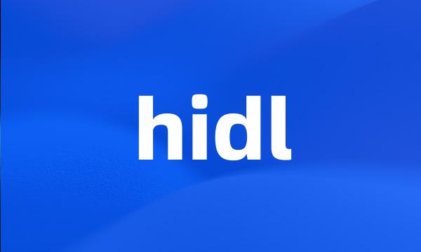 hidl