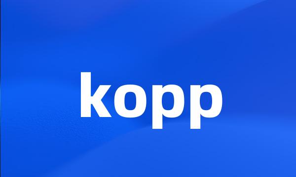 kopp