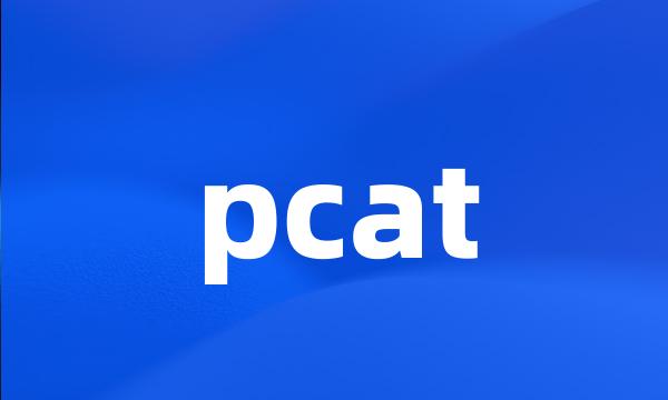 pcat