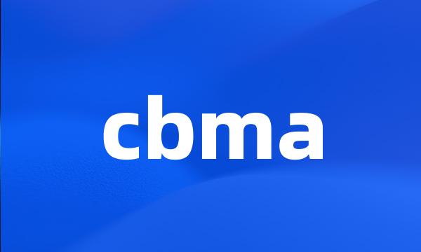 cbma