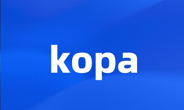 kopa