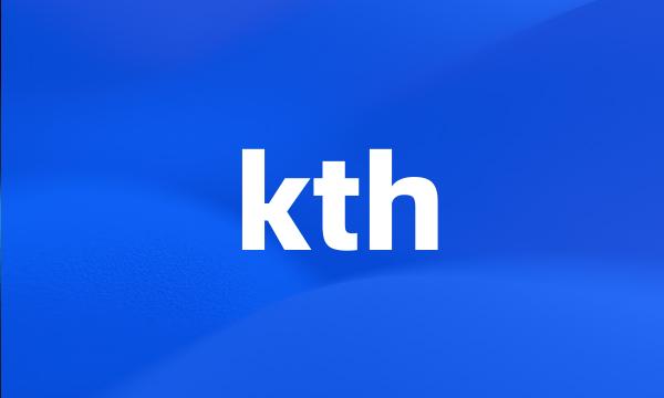 kth