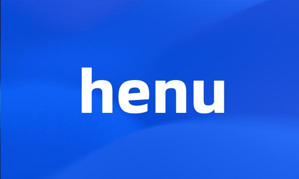 henu