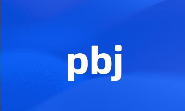 pbj