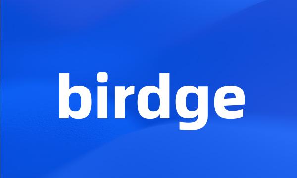 birdge