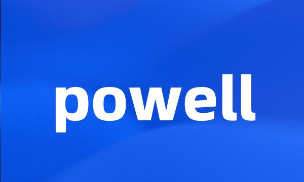 powell